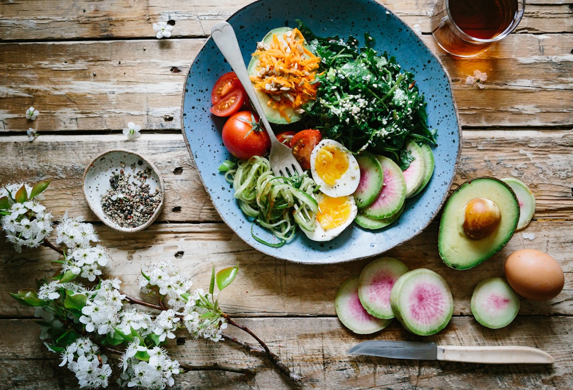 Frullato verde con spinaci e frutta